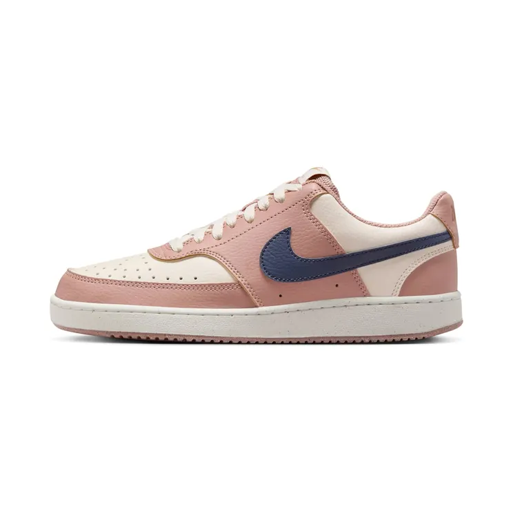 Nike Court Vision “Particle Pink / Pale Ivory / Metallic Gold / Midnight Navy” (DH3158-606)