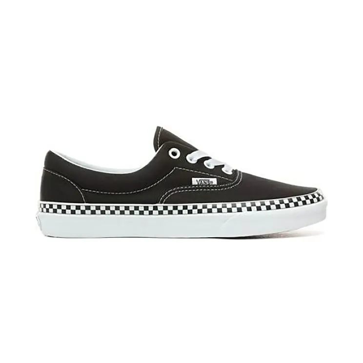 Vans Era Check Foxing Black White