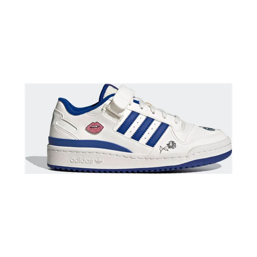 adidas Forum Low Chalk White / Collegiate Royal / Gold Metallic (FX6714)