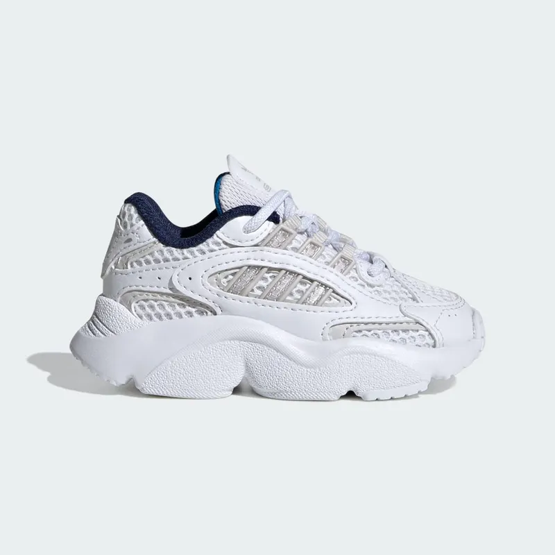 adidas OZMILLEN Elastic Lace Shoes Cloud White / Grey One / Bright Blue (IE5557)