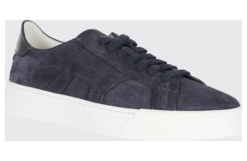 Santoni Suede Sneakers Blue (MBGT21967PNNCEATU60)