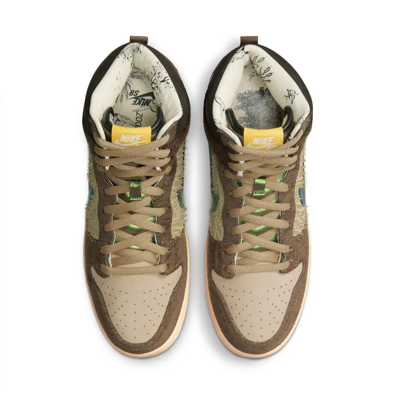 Nike SB Dunk High Concepts Turdunken Brown/Blue-Orange (DC6887-200)