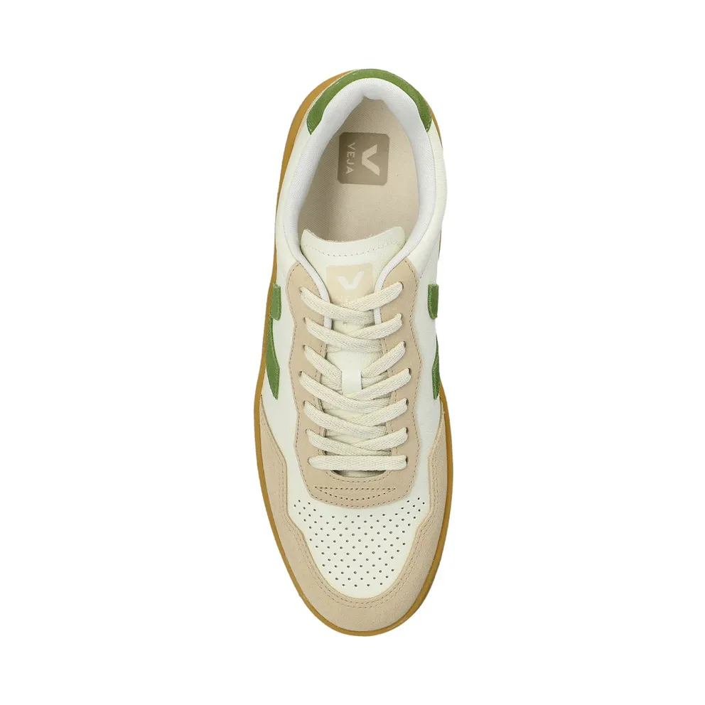 Veja V-90 Leather Suede “White/Neutrals” (VD2020916)