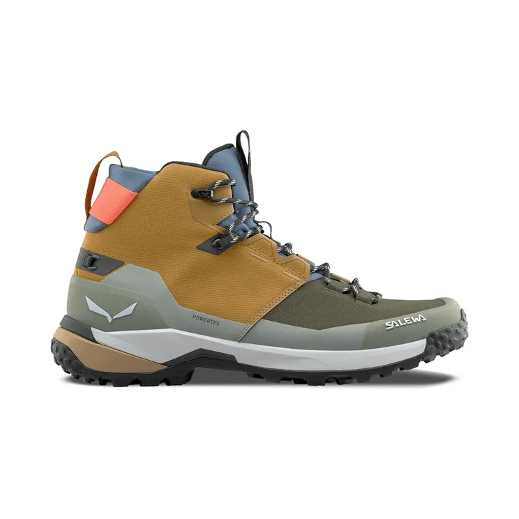 Salewa Puez 2 Mid Powertext “Brown ½ EU / 10 UK (61471)” (000000061471)