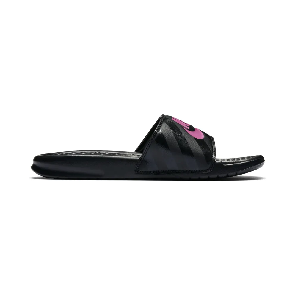 Nike Benassi Jdi Black Vivid Pink-Black (W) Black/Vivid Pink-Black (343881-061)