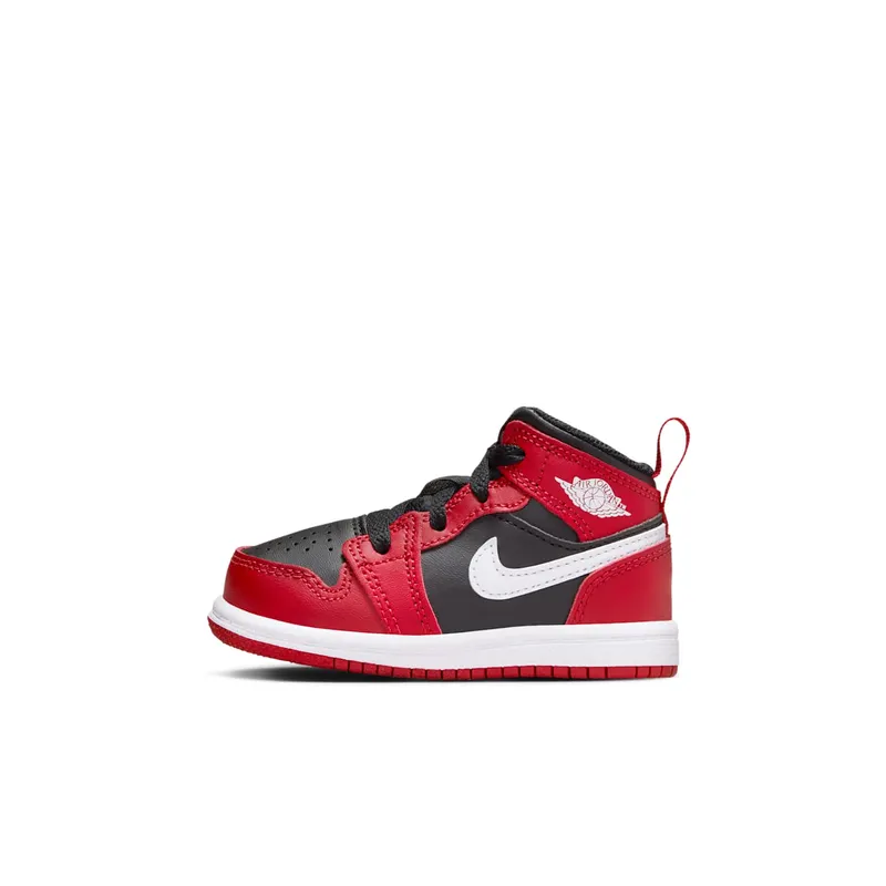 Air Jordan 1 Mid TD “Black Gym Red” (DQ8425-061)