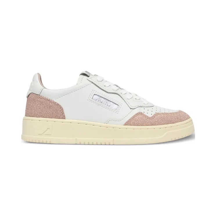 Autry Medalist Low Lace-up “White/Pink” (AULW PK06)