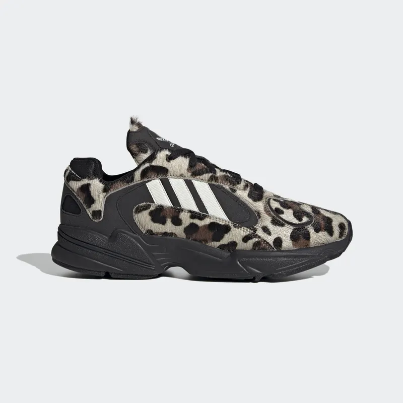 adidas Yung-1 Leopard Core Black/Off White/Simple Brown (EG8726)