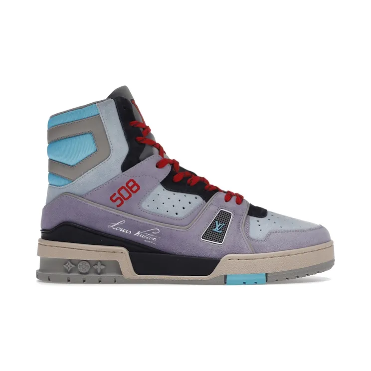 Louis Vuitton Trainer Boot Purple