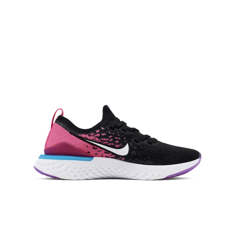 Nike Epic React Flyknit 2 voor kids Black (AQ3243-016)