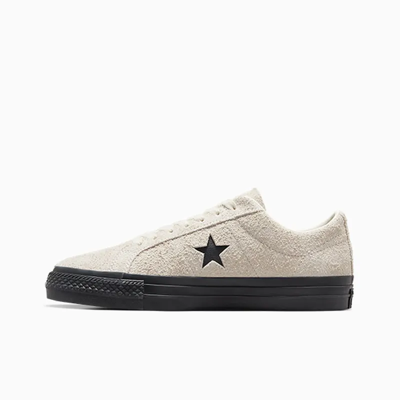 Converse CONS One Star Pro Shaggy Suede Egret/egret/black