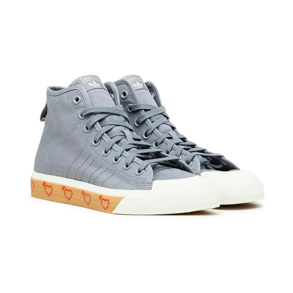 Adidas Human Made x Nizza High ‘Grey’ Grey Five/Grey Five/Grey Five (FY5187)