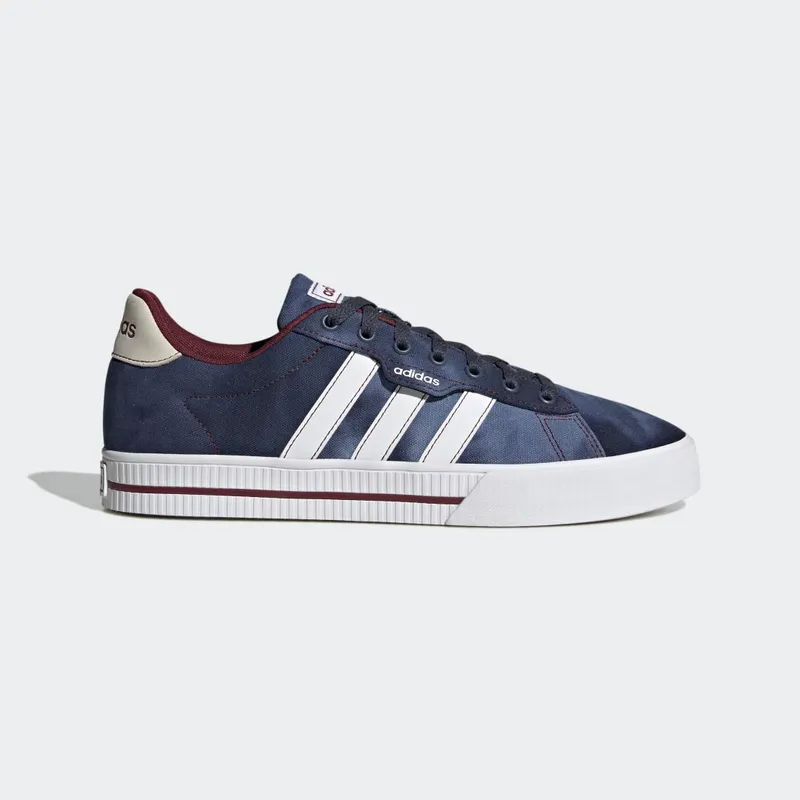 Adidas Daily 3.0 Lifestyle Skateboarding Suede Shadow Navy / Cloud White / Shadow Red (HP2986)