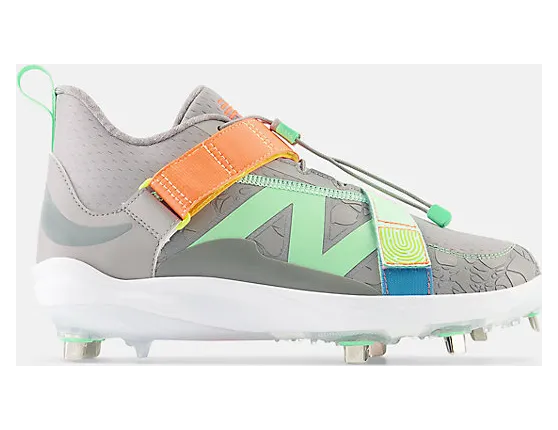 New Balance FuelCell Lindor 2 Metal Team Away Grey Neon Dragonfly Electric Jade (LMLINDL2)