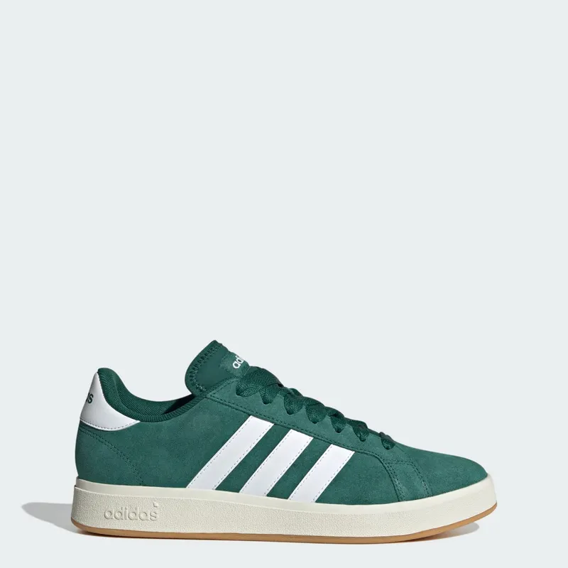 Adidas Grand Court Base 00s Collegiate Green / Cloud White / Gum (IH6187)