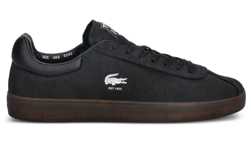 Lacoste Baseshot Sneakers mit Schnürung – Schwarz (50SMA0026)