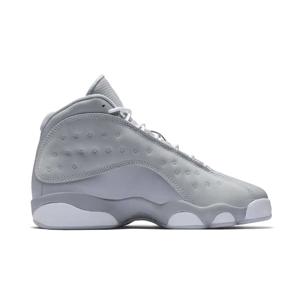 Jordan 13 Retro Wolf Grey Deadly Pink (GS) (439358-018)
