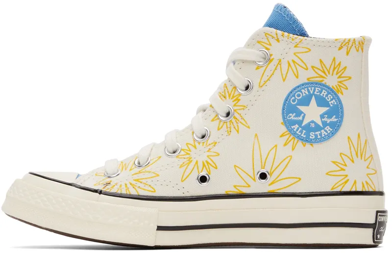 Converse Chuck 70 Sunny Floral Egret/university Blue/amarillo (172863C)