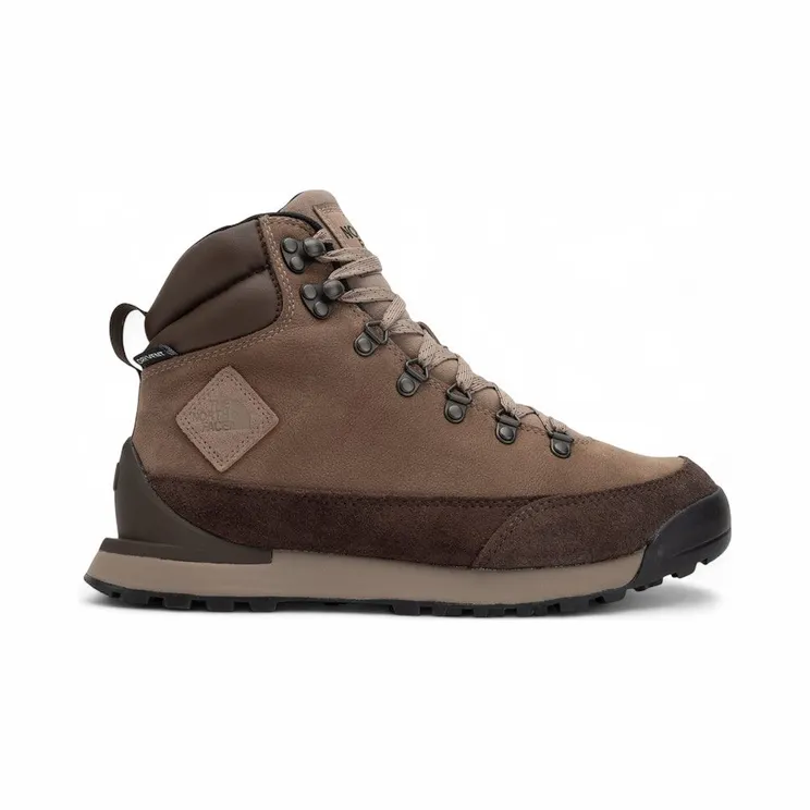 The North Face Back To Berkeley IV Leather WP Demitasse Brown Garnet (NF0A817QDQI1)