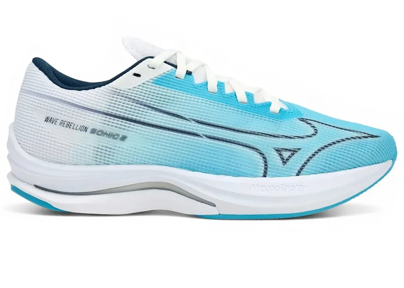 Mizuno Wave Rebellion Sonic 2 River Blue Wing Teal White (J1GD243071)
