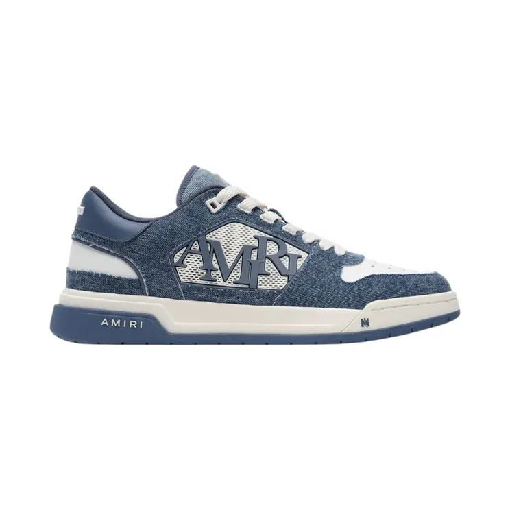 Amiri Classic Low “Washed Indigo / White” (AMFOSR1046528)