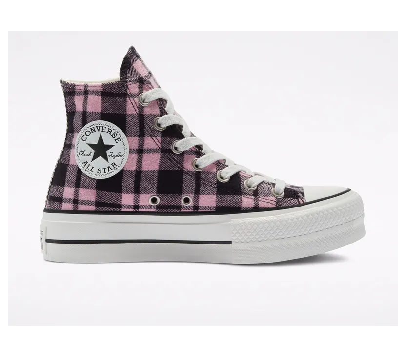 Converse CTAS LIFT HI BLACK/PINK/WHITE Black/pink/white (569712C)