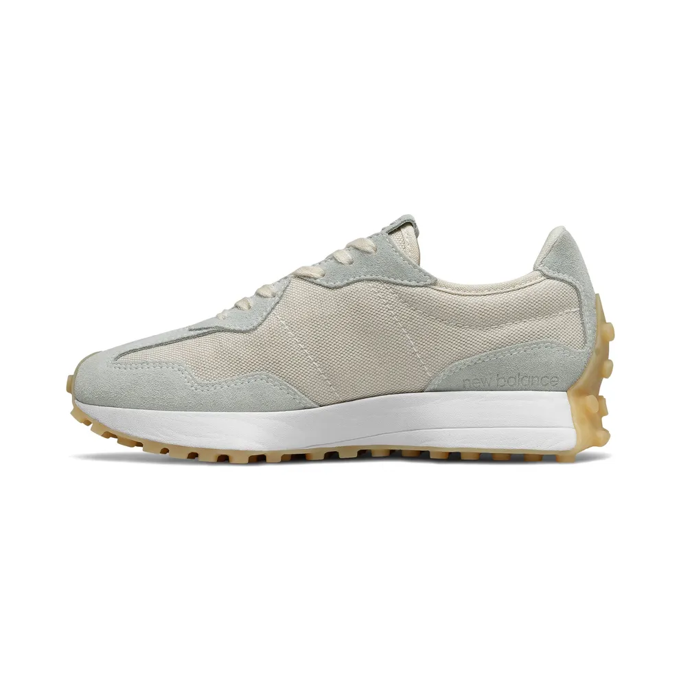 New Balance 327 Light Beige (W) White/Pale Blue (WS327UND)