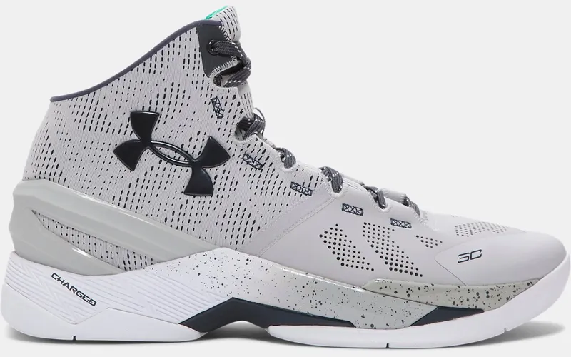 Under Armour UA Curry 2 Rainmaker Graystorm Aluminum/White/Stealth Grey (1259007-052)