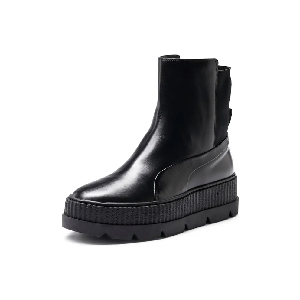 Puma Chelsea Sneaker Boot Rihanna Fenty Black (W) Puma Black/Puma Black (366266-03)