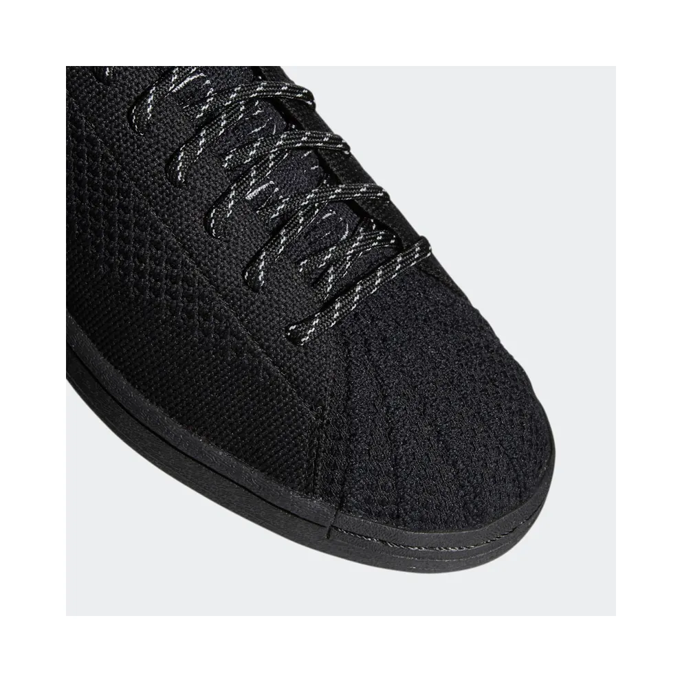 adidas Pharrell Williams Primeknit Superstar Core Black / Core Black / Vivid Green (GX0195)