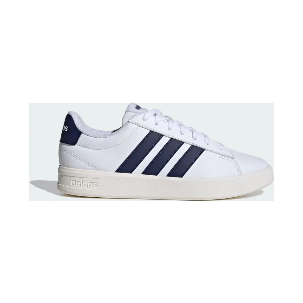 adidas Grand Court 3.0 “Cloud White / Dark Blue / Core White” (IH1478)