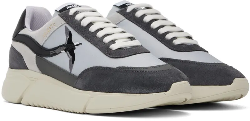 Axel Arigato Gray Genesis Stripe Bee Bird (35074)