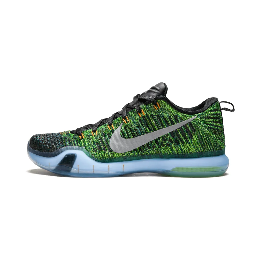 Nike Kobe 10 Elite Low HTM Racecar ( Multicolor Green) (805937-901)