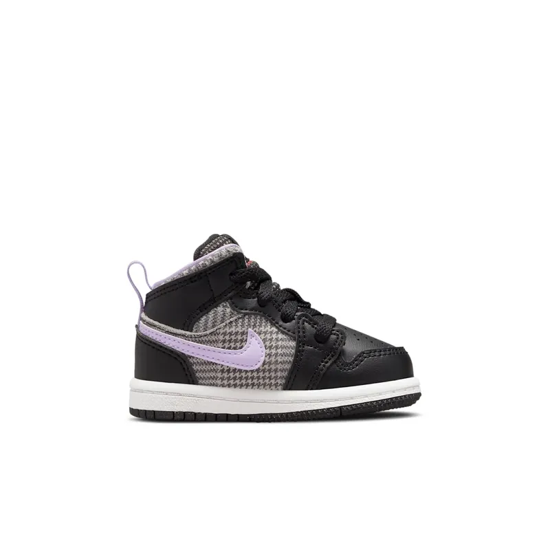 Jordan 1 Mid Houndstooth (TD) (DC7228-015)