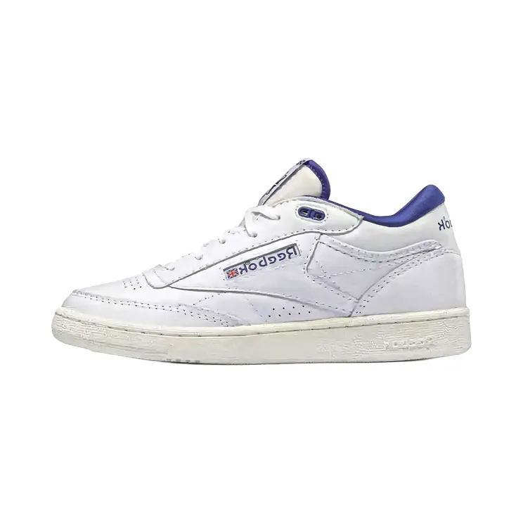Reebok Club C Mid 2 Vintage “White Bold Purple” (GY9689)