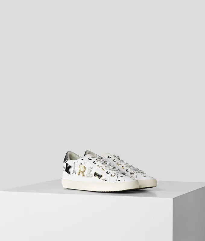 Karl Lagerfeld Skool Karl Paris Multi Pin Sneakers (17137526TF)