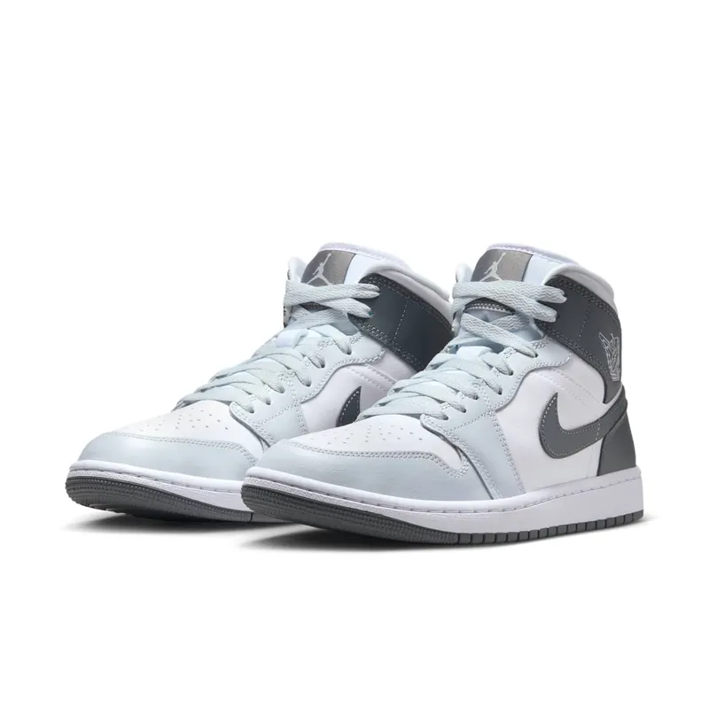 Jordan 1 Mid “White Smoke Grey” (BQ6472-113)