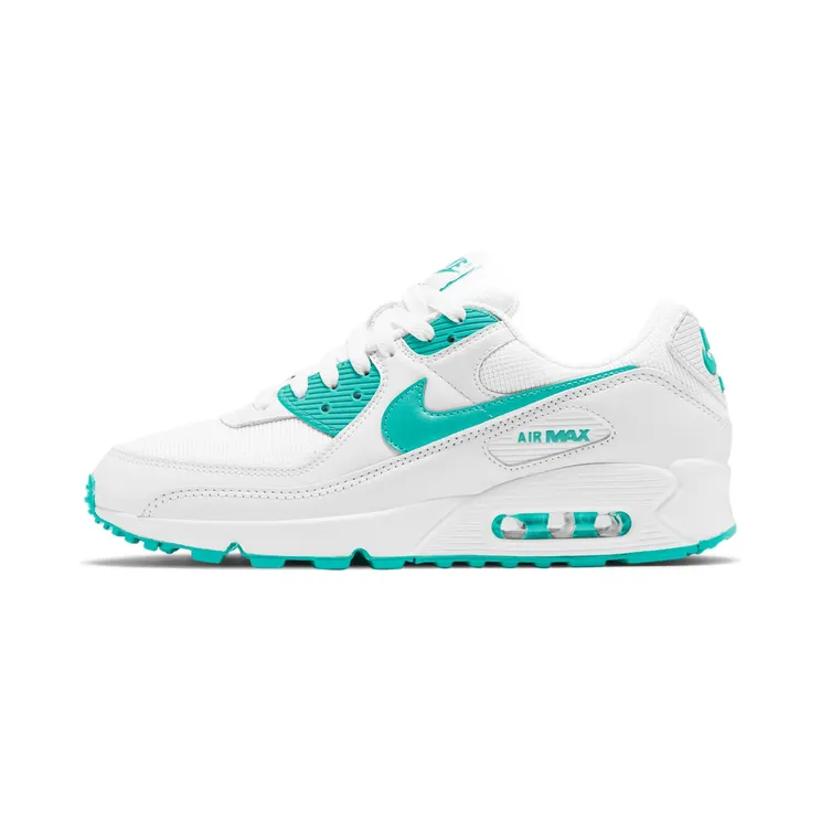 Nike Air Max 90 Color Pack – Persian Green “White / Black / Hyper Jade” (CT1028-102)