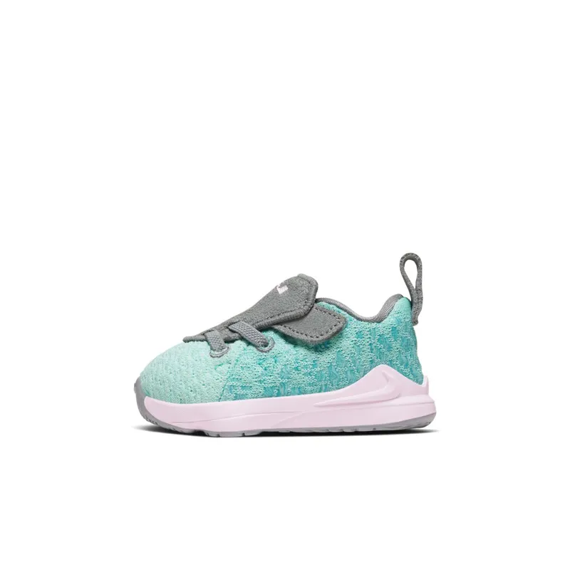 Nike LeBron 17 South Beach (TD) Light Aqua/Particle Grey (BQ5596-444)