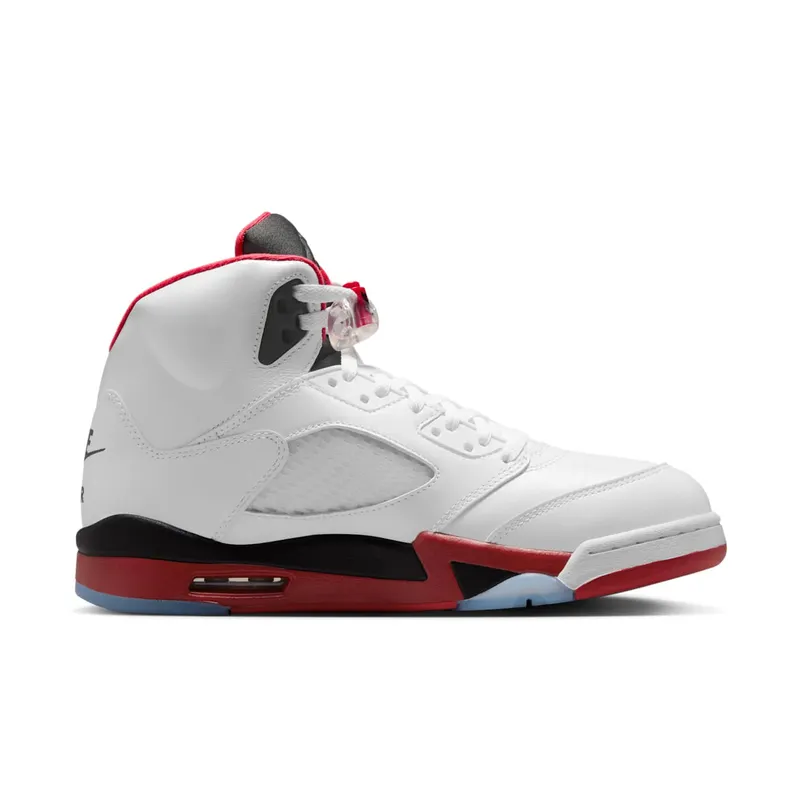 Jordan Air Jordan 5 “White/Fire Red/Black” (HQ7978-101)