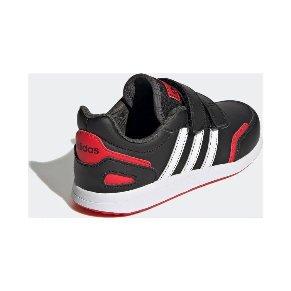 Adidas VS Switch 3 Lifestyle Running Hook and Loop Strap Core Black / Cloud White / Vivid Red (GZ1951)