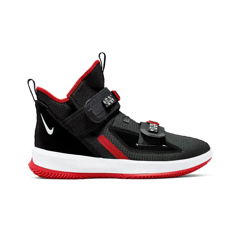 Nike LeBron Soldier 13 Bred Black/University Red-White (AR4225-003)