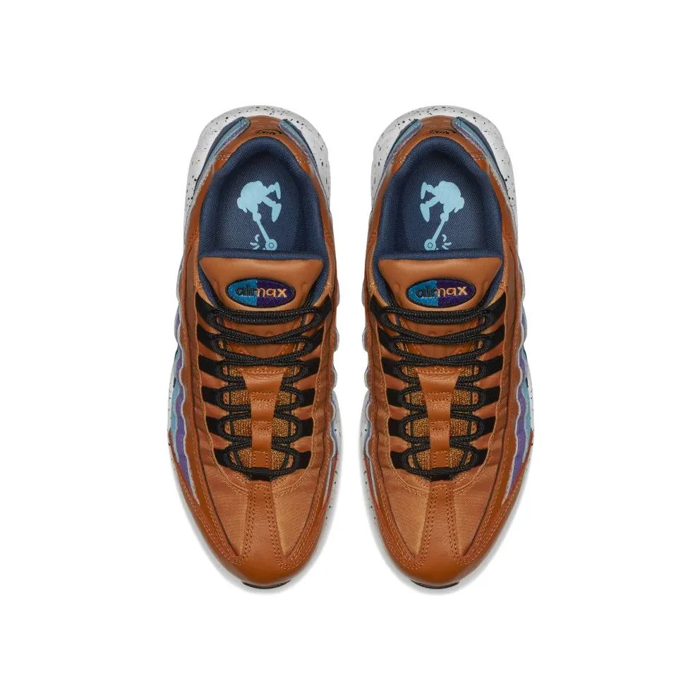 Nike Air Max 95 Monarch Monarch/Light Blue Fury-Midnight Navy-Hyper Grape (538416-800)