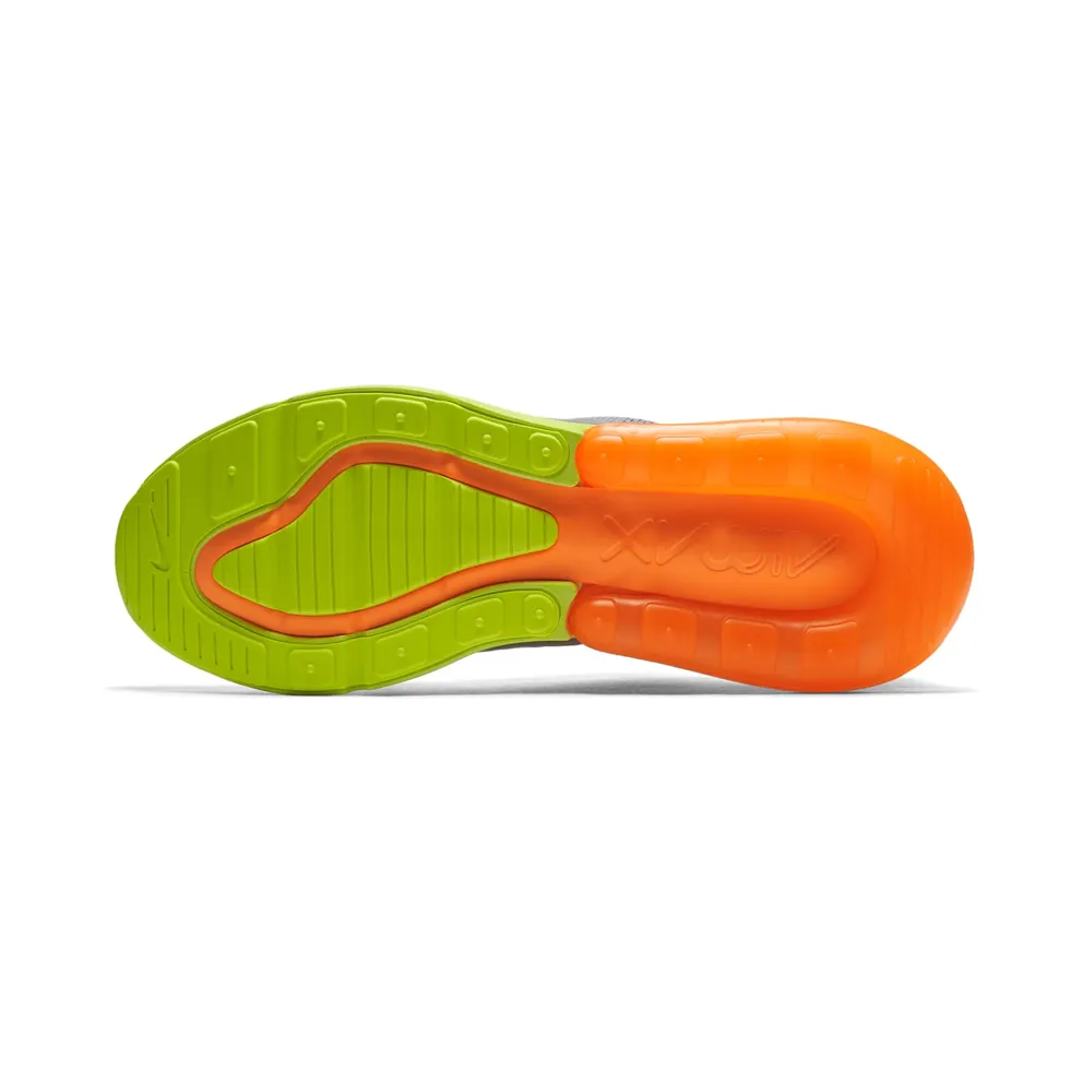 Nike Air Max 270 Grey Volt Orange Atmosphere Grey/Volt-Total Orange (AH8050-012)
