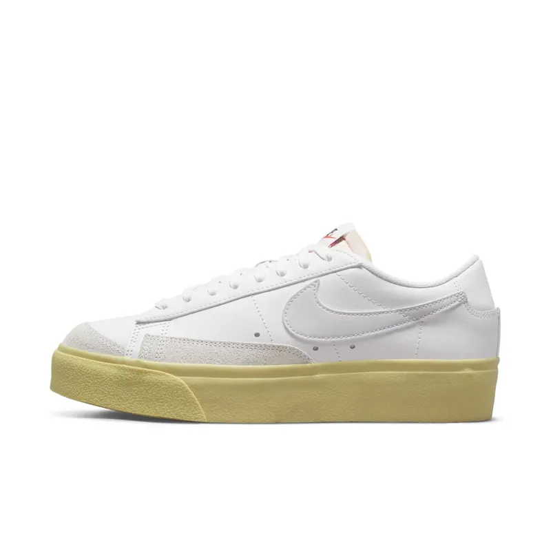 Nike Blazer Low Platform White Lemon Wash (DJ0292-109)