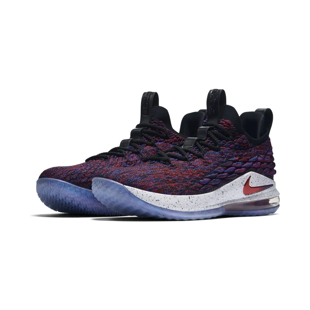 Nike LeBron 15 Low Supernova Multi-Color/Black-White-University Red (AO1755-900)