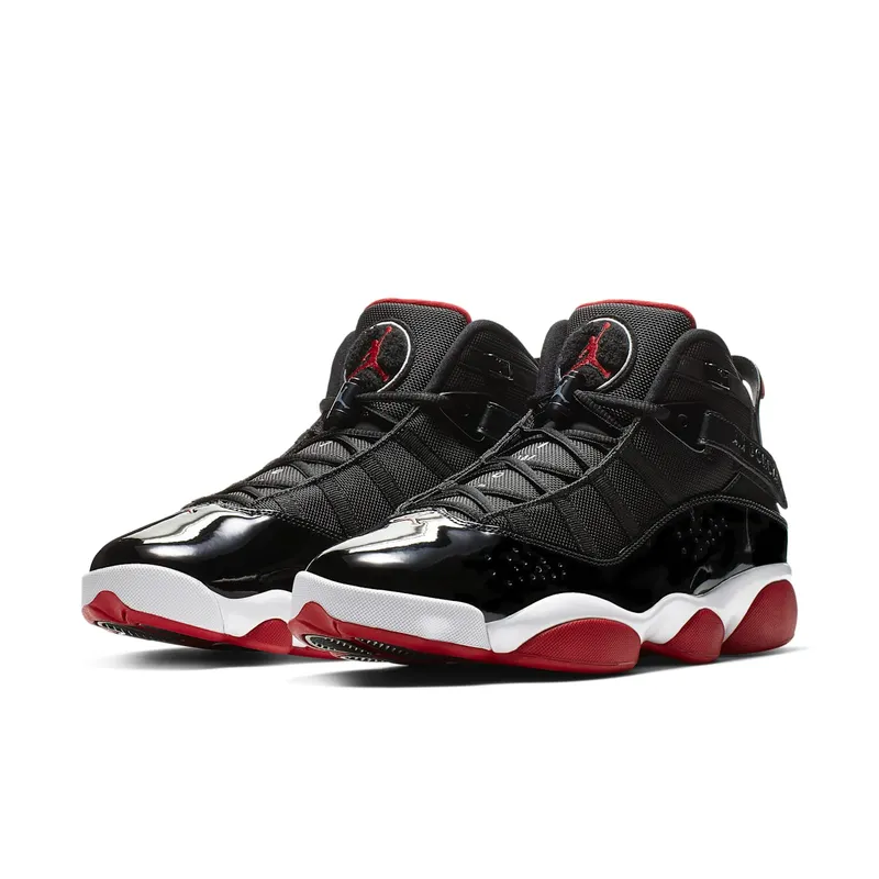 Jordan 6 Rings Black Varsity Red Black/Varsity Red-White (322992-062)