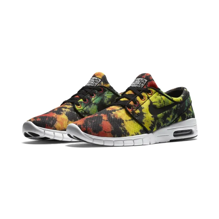 Nike Stefan Janoski Max Premium ‘Tour Yellow’ Tour Yellow/Green Pulse/University Red/Black (807497-703)
