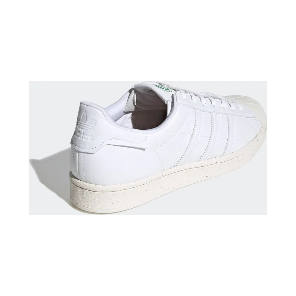 adidas Superstar Clean Classics White Cloud White/Off White/Green (FW2292)
