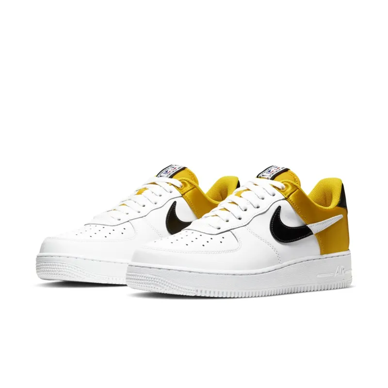 Nike Air Force 1 Low Amarillo Satin Amarillo/Black-White-White (BQ4420-700)